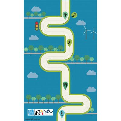 Alkohol und Drogen Parcour "natura" 250 x 1,50 m