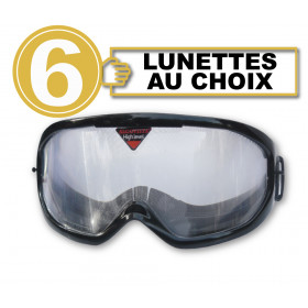 pack 6 lunettes