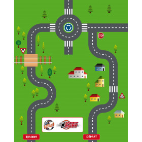 Alfombra Recorrido para ejercicios sobre alcoholemia 1,50 m x 3,00 m