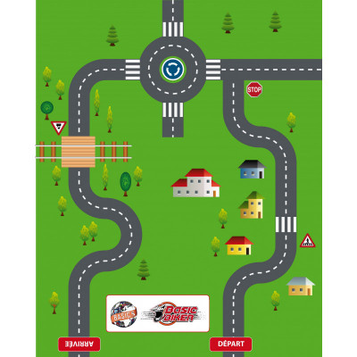 Alfombra Recorrido para ejercicios sobre alcoholemia 1,50 m x 3,00 m