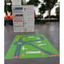 Recorrido "test de Romberg" 3,50 x 2,00 m