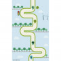 Recorrido "natura" 250 x 1,50 m