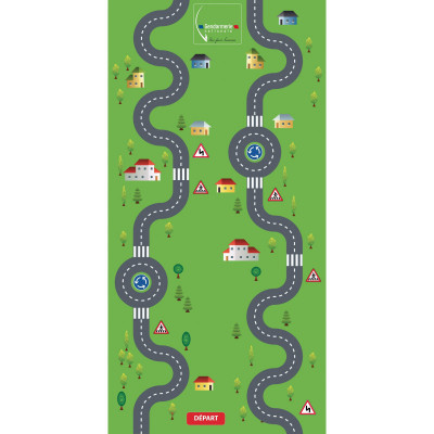 Recorrido Alcohol o Droga para 2 personnas 1,50 x 3,50 m