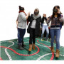 Alfombra alcohol  curvas
