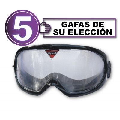 Pack de 5 gafas de simulación