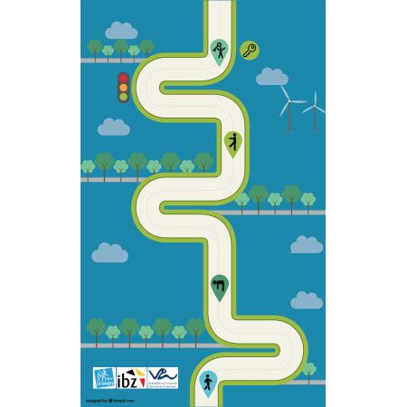 Parcours Alcool ou Drogues  "natura" 250 x 1,50 m
