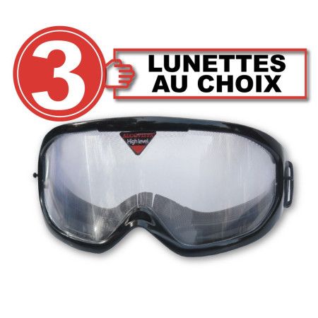 Pack de 3 lunettes de simulation 