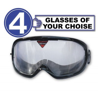 Pack de 4 gafas