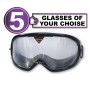 Pack de 5 gafas de simulación
