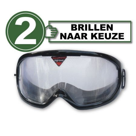 Pack met 2 alcoholbrillen te drugbrillen