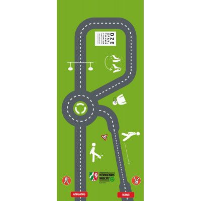 Alcohol mate "Romberg Test" 3,50 x 2,00 m