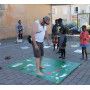 Alfombra Recorrido para ejercicios sobre alcoholemia