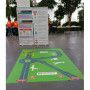 recorrido "test de Romberg" 3,50 x 2,00 m