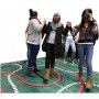 Alfombra alcohol  curvas
